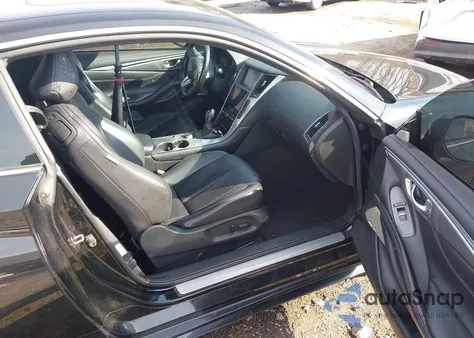 2017 Infiniti Q60 2.0T Premium from USA, damaged, VIN JN1CV7EK4HM111238